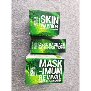 Naturally Serious No Dark Circles Eye Cream + Repairing Hydra Plumping Skin Mask